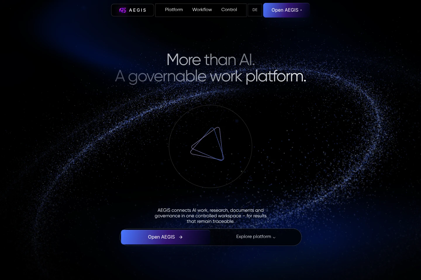 AEGIS product website